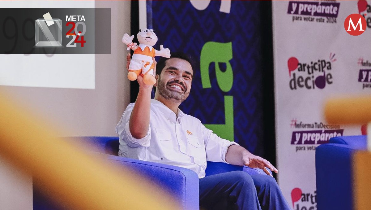 El candidato presidencial, Jorge Álvarez Máynez, se dijo listo para el último debate presidencial. | Especial