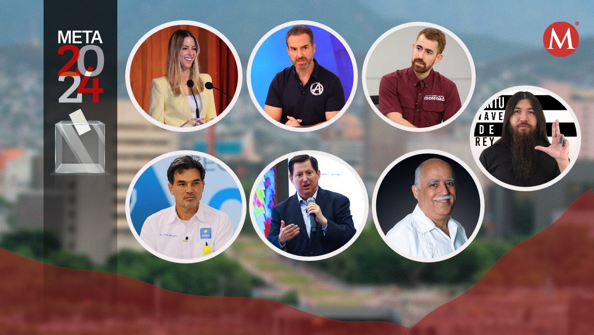Candidatos a la alcaldía de Monterrey / Raúl Palacios, Leonel Rocha y Jorge López