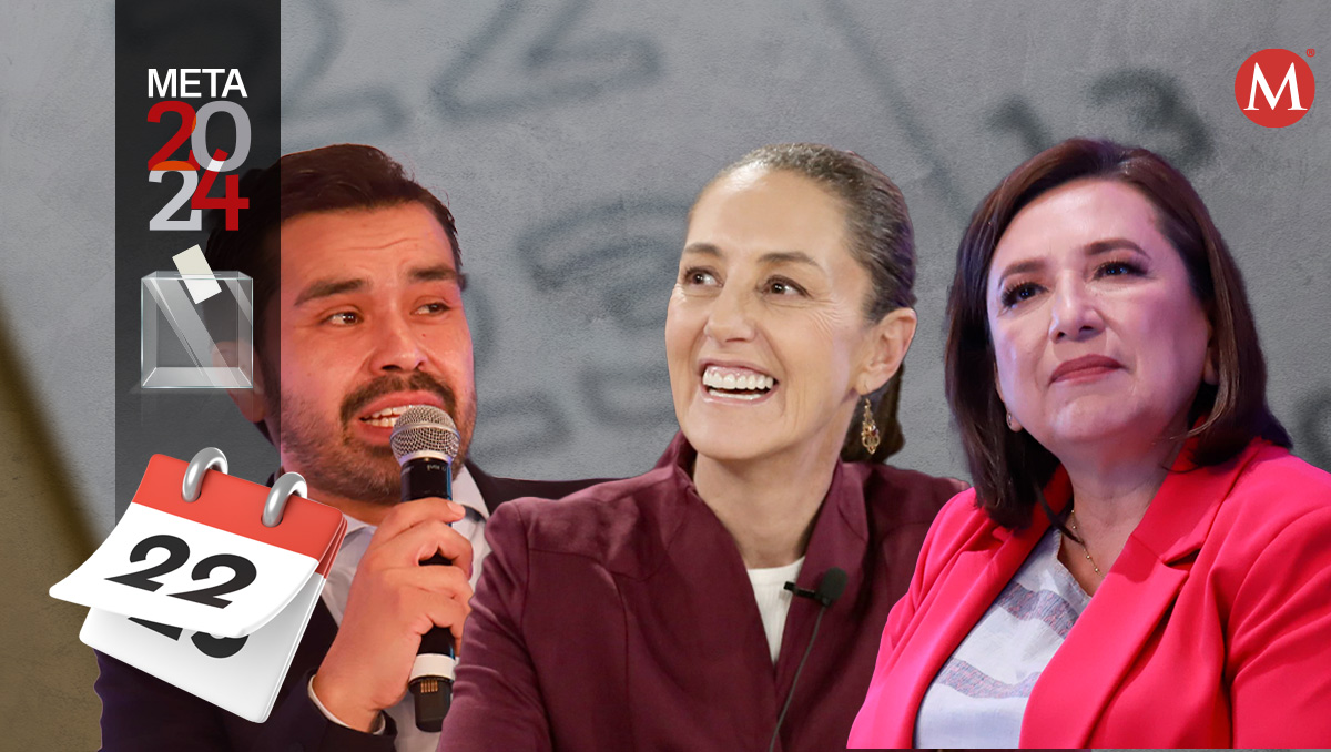 Los candidatos se encuentran de gira de campaña para recorrer todo el país. | Diseño: Samatha Martínez