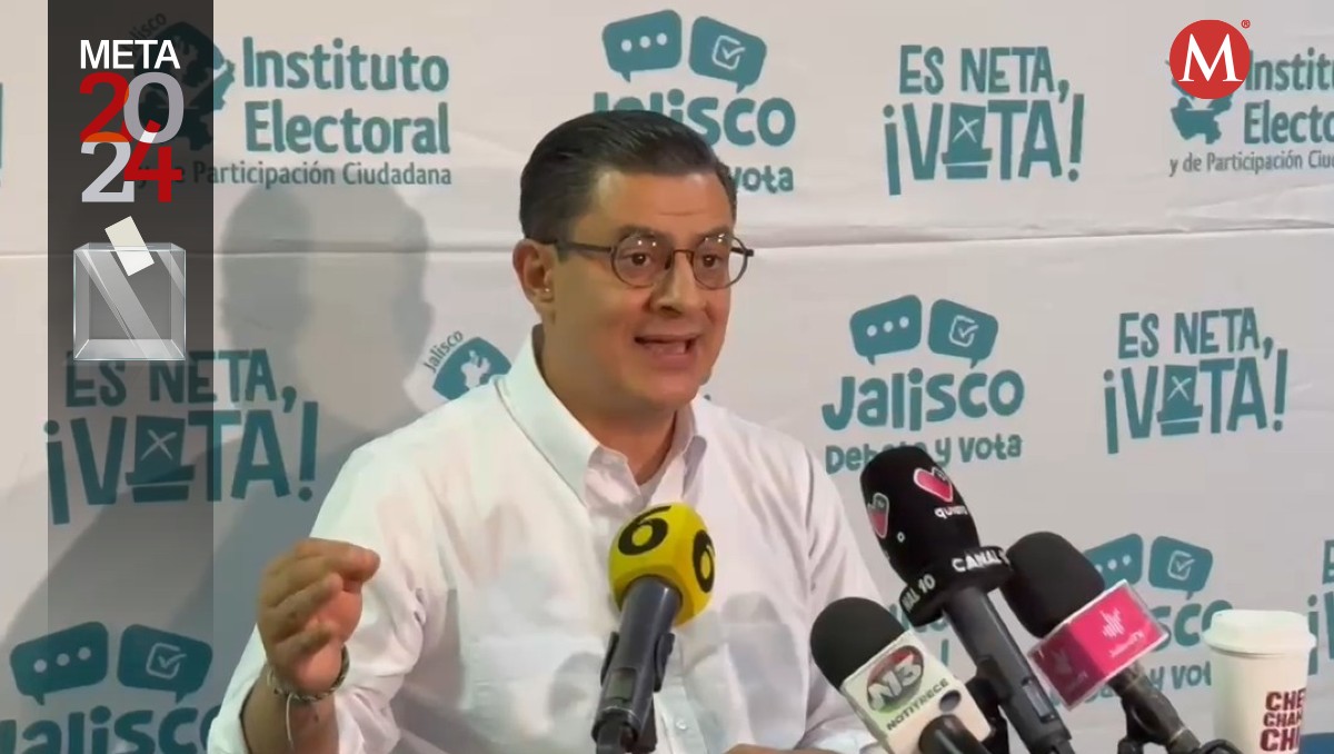Chema Martínez candidato de Morena a la alcaldía de Guadalajara. (Especial)