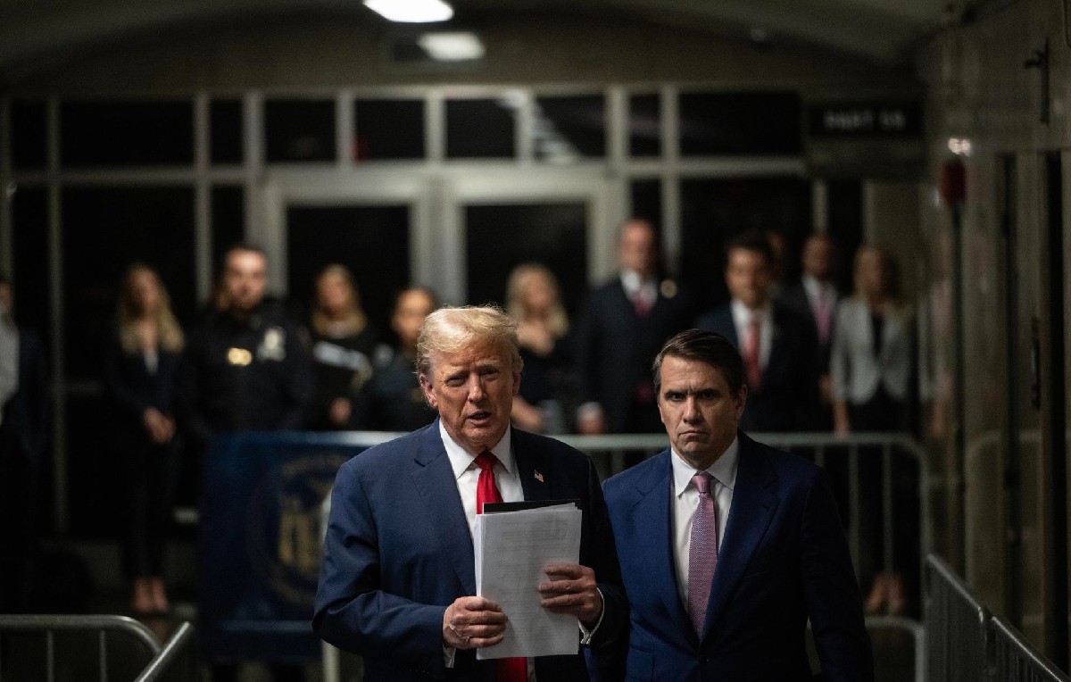 Continua el juicio de Donald Trump en Nueva York (EFE)