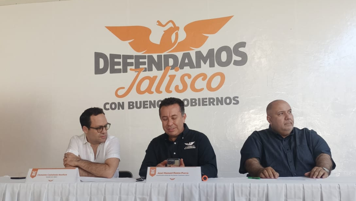 Dirigentes estatales de Movimiento Ciudadano exigen justicia por su colaborador lesionado (Foto: Josefina Ruíz)