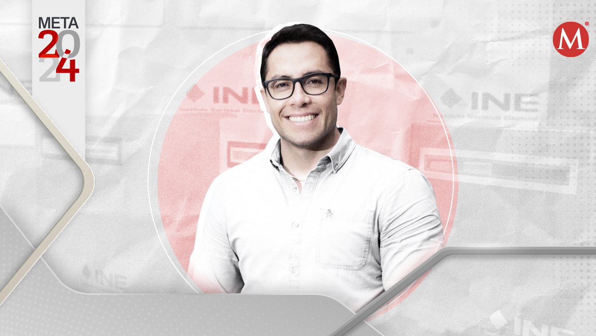 Jorge Reyes Hernández, candidato de Morena. (Especial: diseño Milenio)