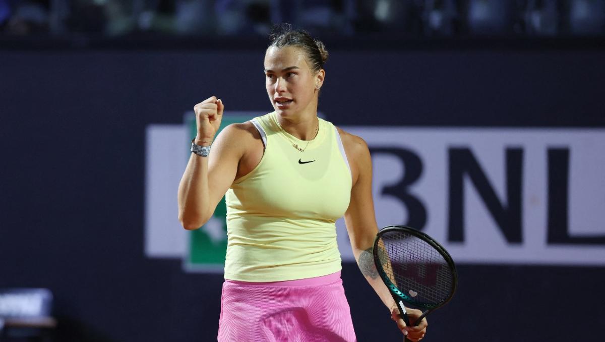 ¡Lista la final de WTA 1000 femenil! Swiatek y Sabalenka disputarán el título en Roma (Reuters)