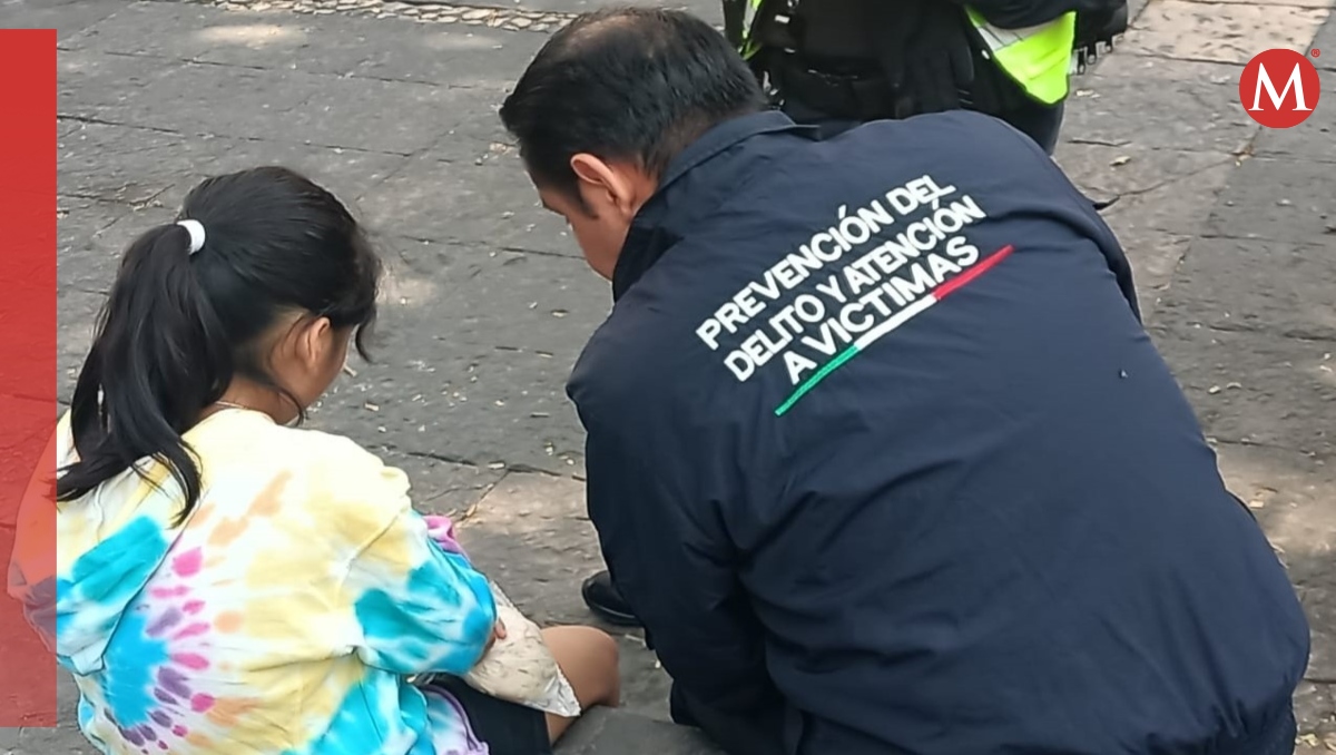Localizan a menor reportada como desaparecida en el Zócalo de Puebla | Especial