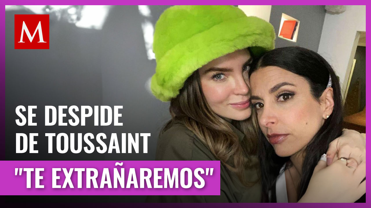 Belinda lamenta la muerte de Verónica Toussaint con triste mensaje
