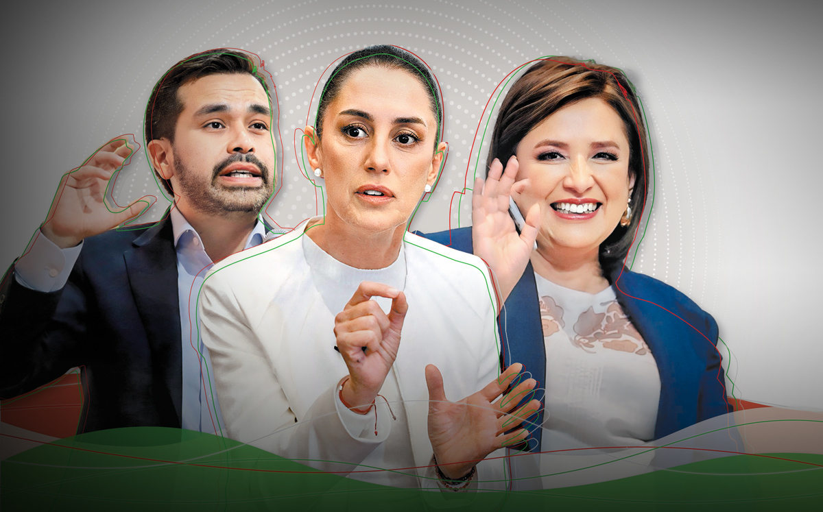 Candidatos a la presidencia de México.