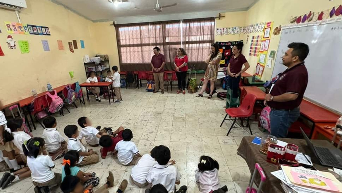 Las clases fueron suspendidas en Campeche por las altas temperaturas. | Especial