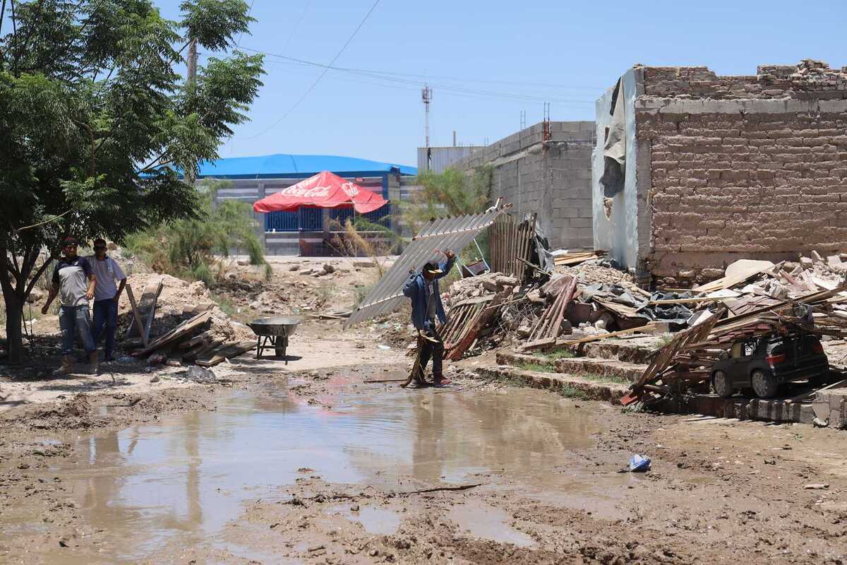 La CONAGUA se pronuncia ante desborde de canal de riego en El Vergel . | Rolando Riestra