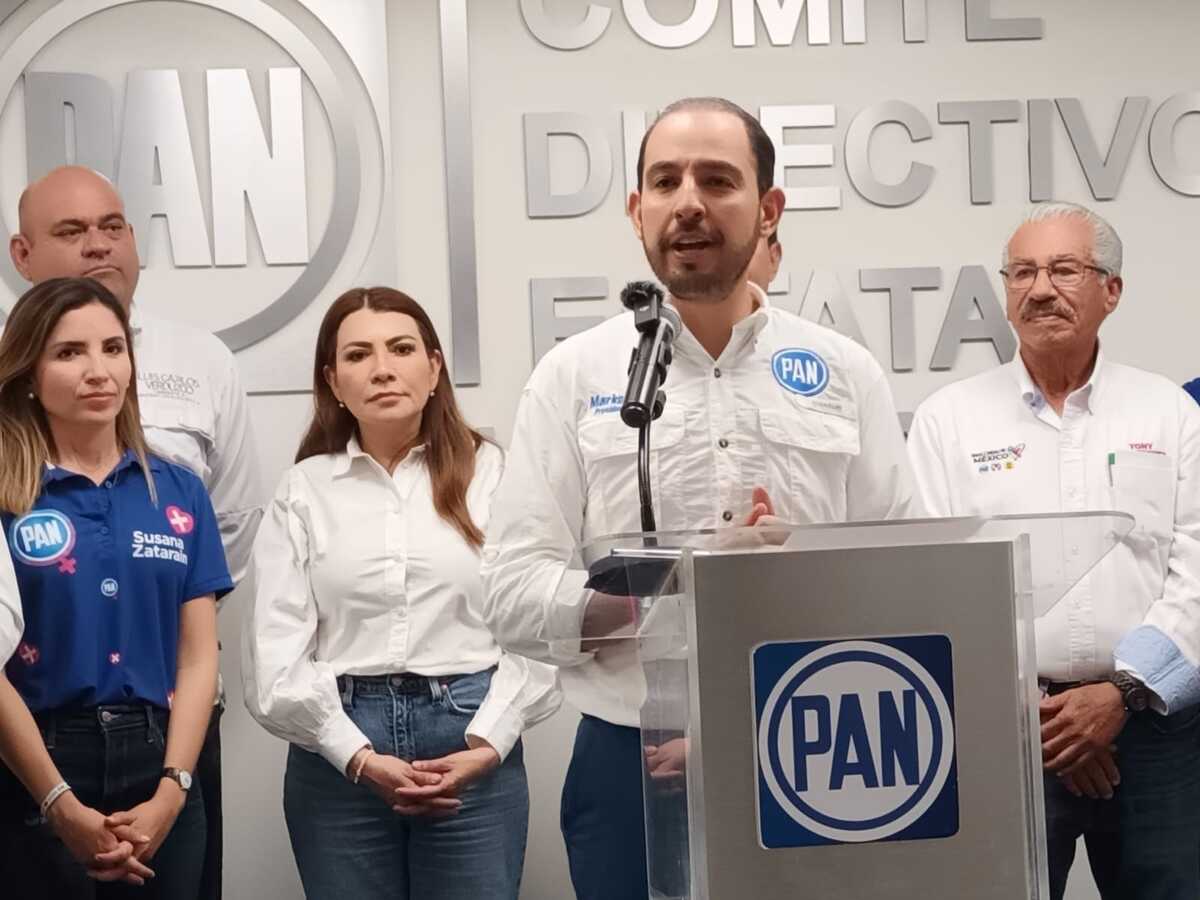 Dirigente nacional del Partido Acción Nacional, Marko Cortés.