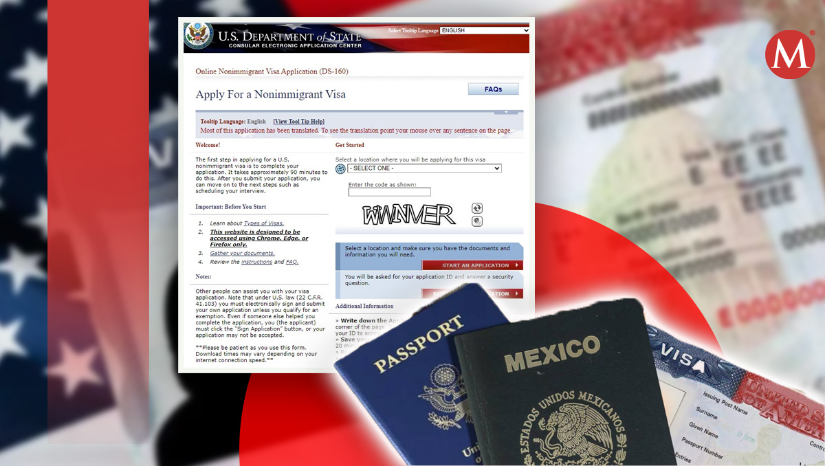 El formulario DS-160 es indispensable para aprobar la visa