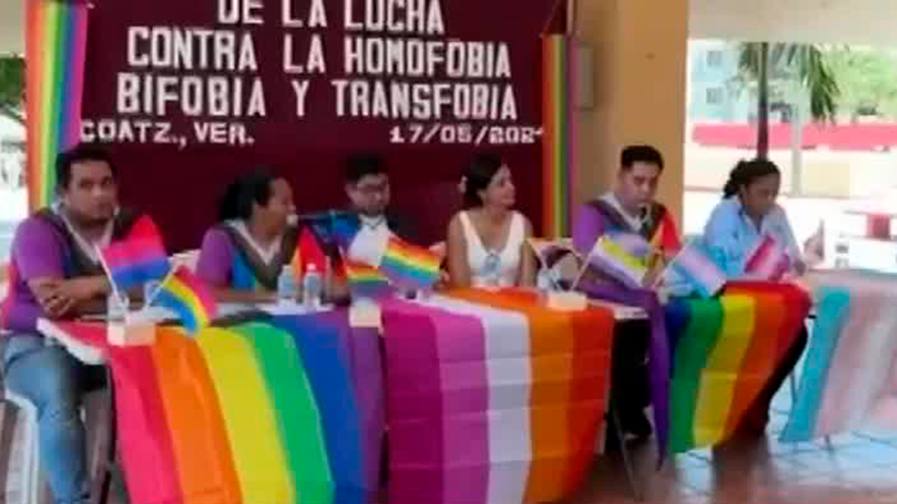 En Veracruz, conmemoran el Día Contra la Homofobia, Transfobia y Bifobia