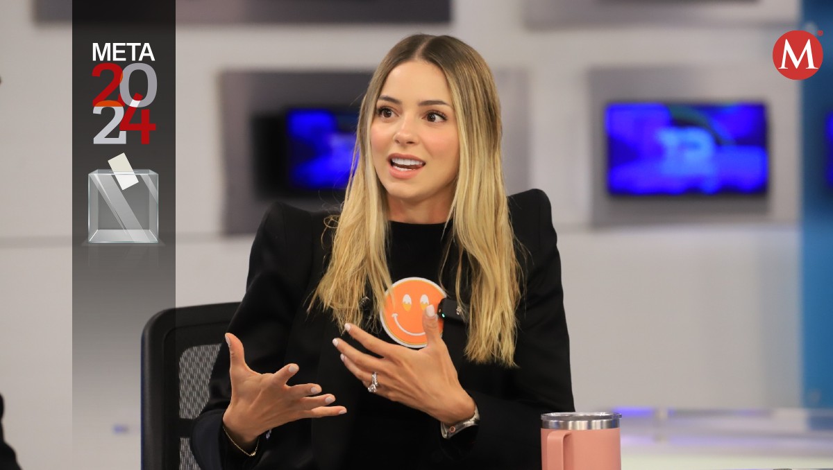 Mariana Rodríguez Cantú, candidata de Movimiento Ciudadano a la alcaldía de Monterrey / Leonel Rocha
