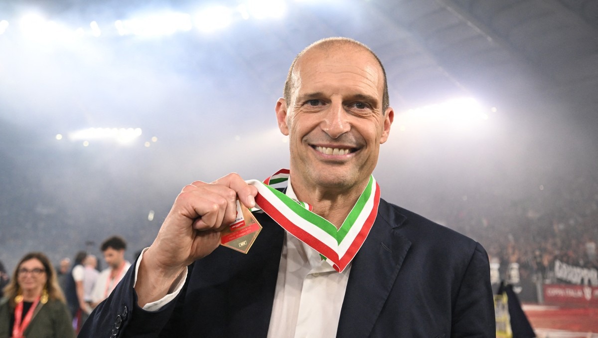 Massimiliano Allegri dirigió en dos etapas a la 'Juve' (Reuters)