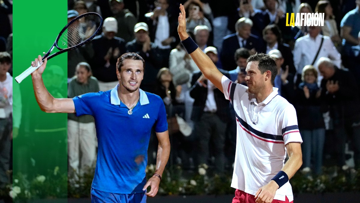 Nicolás Jarry y Alexander Zverev jugarán la final del Abierto de Roma (AP)
