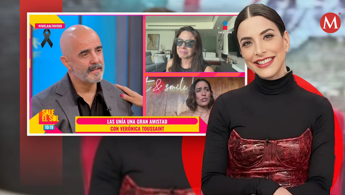 Paola Rojas rompe en llanto al recordar a Verónica Toussaint.