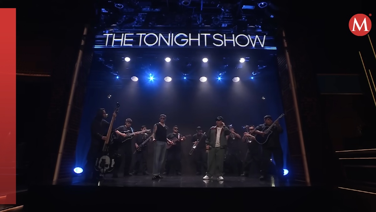 Peso Pluma y Eslabón Armado en programa de Jimmy Fallon | Especial