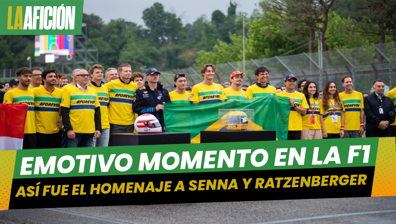 Pilotos y directivos de la F1 rinde un homenaje previo al GP de Imola. Así fue su homenaje