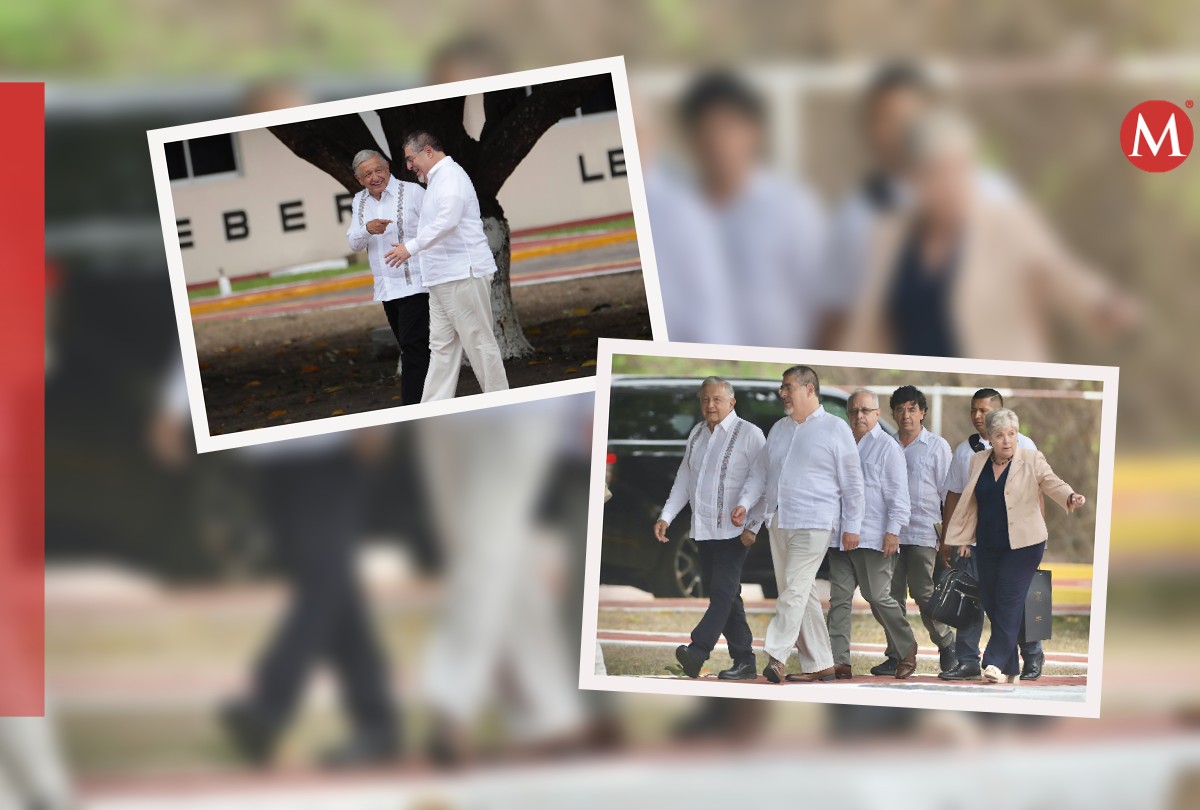Presidentes de México y Guatemala se reúnen para acordar seguridad. (Foto: Ariel Ojeda )