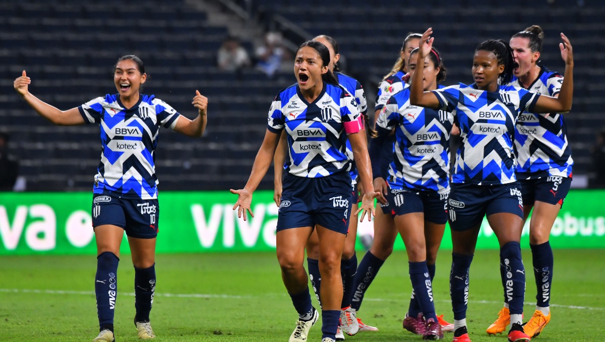 Rayadas consigue importante ventaja sobre Pachuca en partido de ida de semifinales del Clausura 2024 (Imago 7)