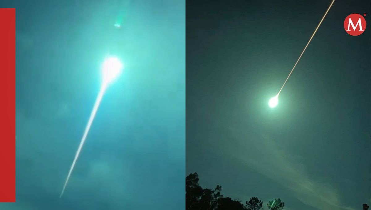 El momento en que este fenómeno apareció en el cielo | Fotos: X