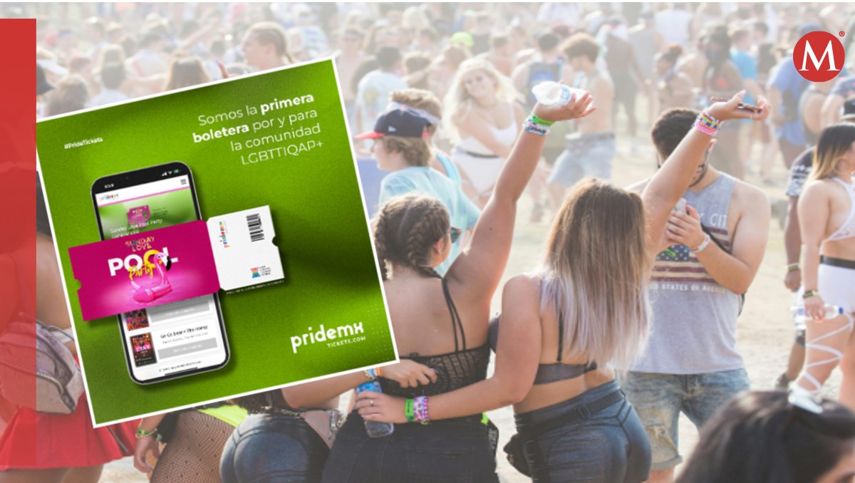 PrideMx Tickets,  la boletera de confianza para todos los eventos de la comunidad LGBT+.