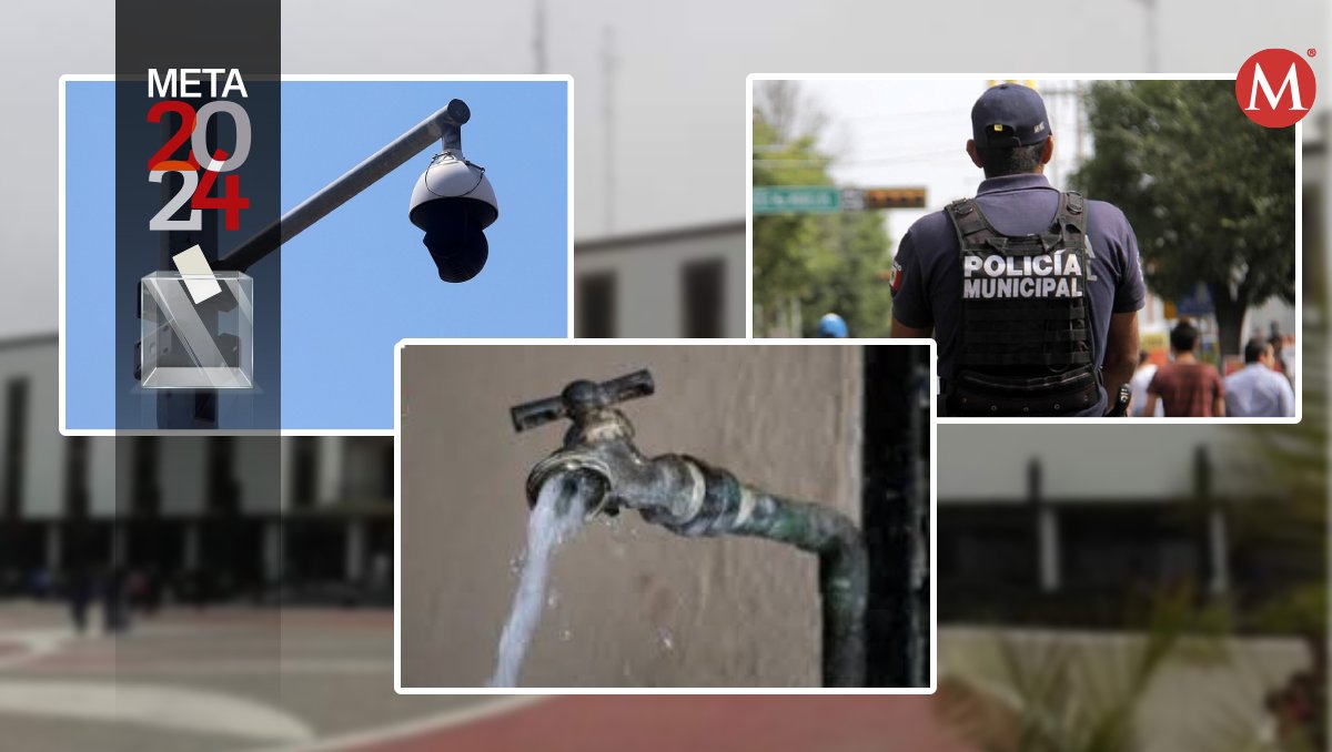 Propuestas de seguridad y acceso al agua al municipio de Ecatepec. Foto: (MILENIO)