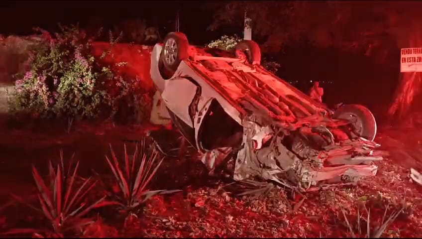 El accidente ocurrió en la colonia San Onofre. (Cortesía)