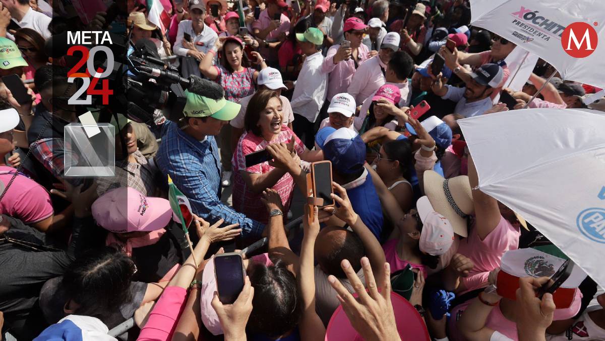 Xóchitl Gálvez candidata presidencial por la coalición Fuerza y Corazón por México Foto: Ariel Ojeda / Milenio Diario)