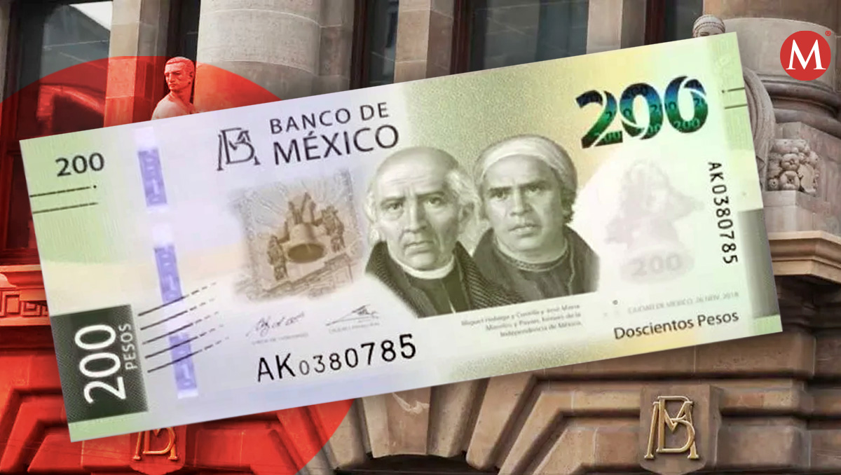 Banxico lanza un nuevo billete conmemorativo de 200 pesos