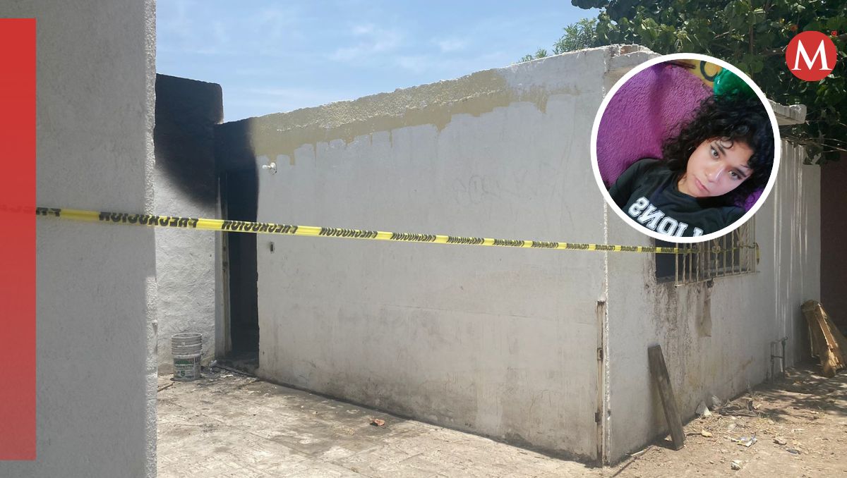 Casa donde sucedió el feminicidio.