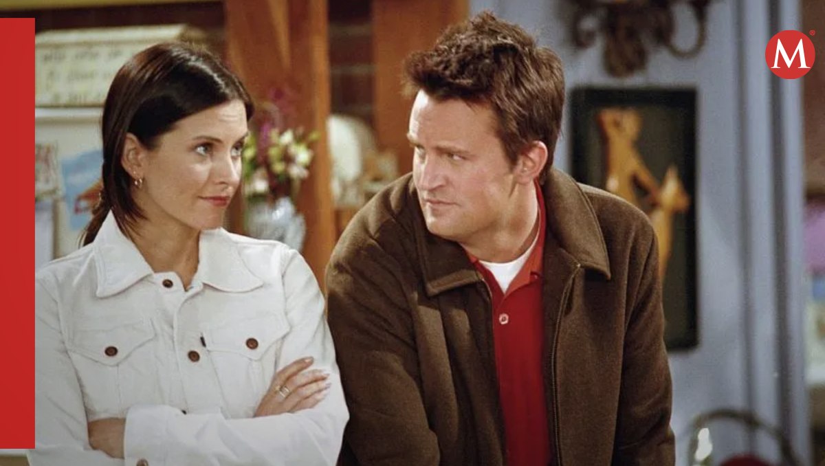Courtney Cox asegura ser visitada por Matthew Perry