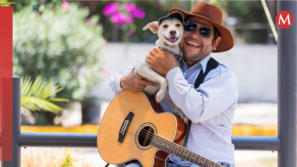 David González y la perrita Zafiro  | Andrés Lobato