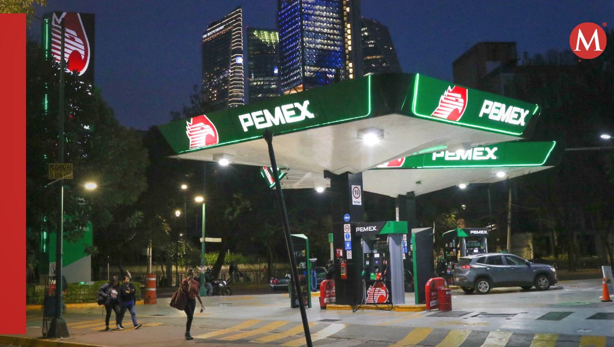 Estación de servicio de la marca Pemex. | Cuartoscuro