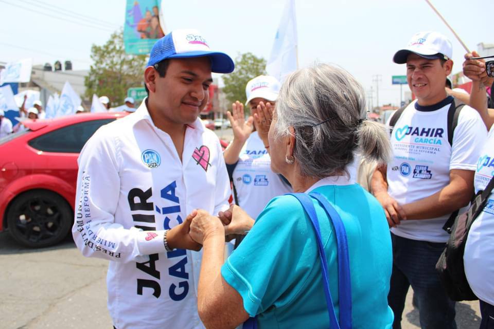 Jahir García, candidato a presidente municipal en Mineral de la Reforma. (Cortesía)