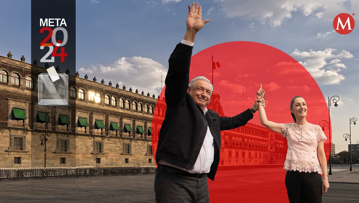El Presidente recibió a Claudia Sheinbaum en Palacio Nacional, tras las elecciones. | Especial