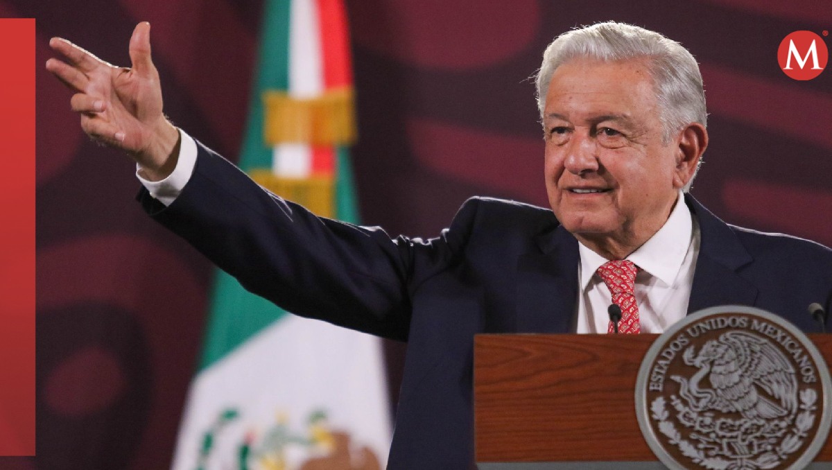 El Presidente en el Salón de Tesorería para su conferencia mañanera de hoy. | Cuartoscuro