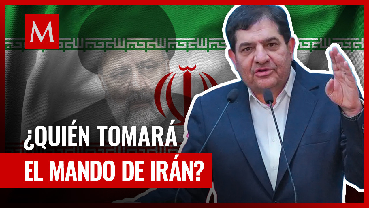¿Quién sustituiría a Ebrahim Raisi, presidente de Irán tras su muerte?