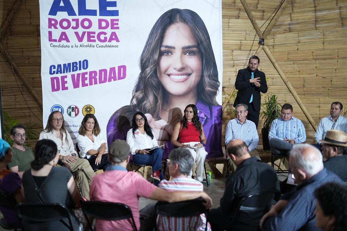 Alessandra Rojo candidata por la alcaldía Cuauhtémoc / Cortesía