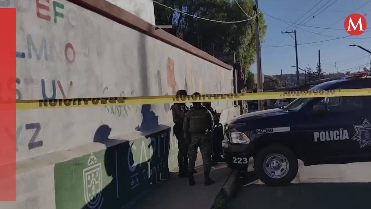 La cabeza fue hallada frente a la primaria Manuel Felguérez (Especial)