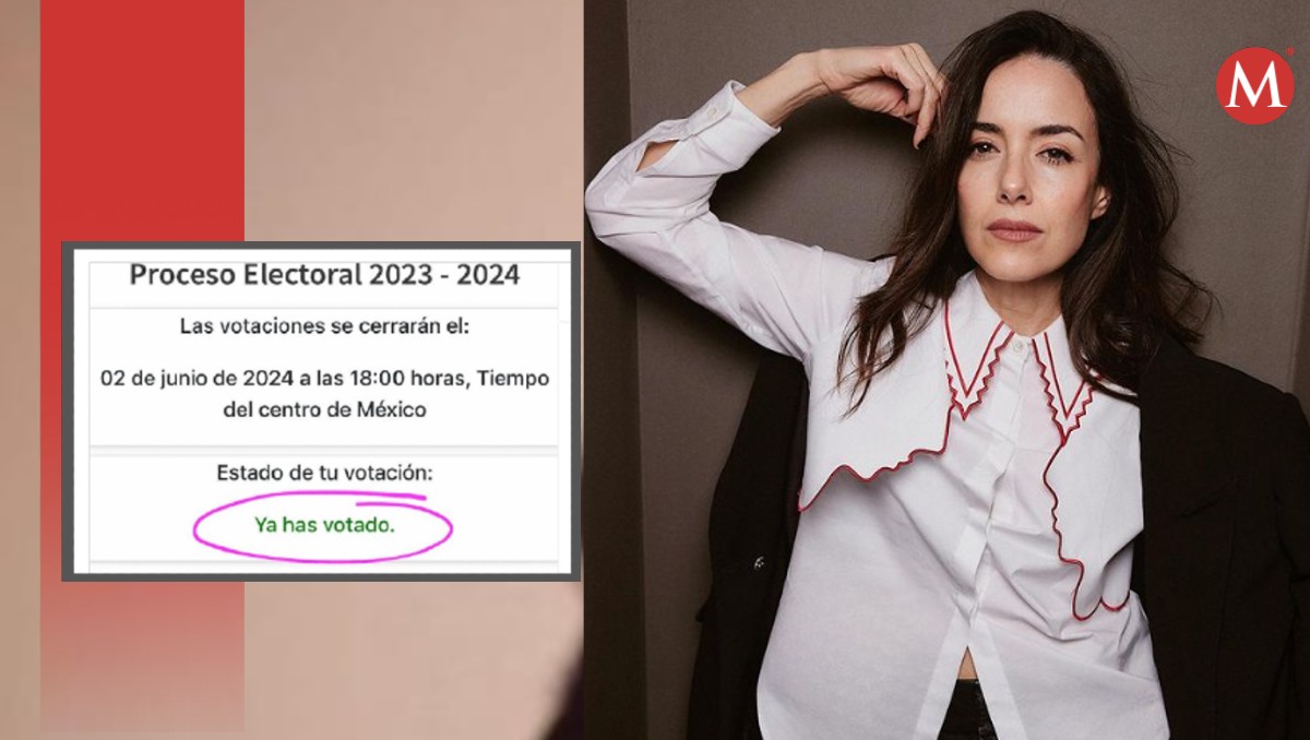 Cecilia Suárez emite voto 2024 desde el extranjero; se desata polémica en redes sociales.
