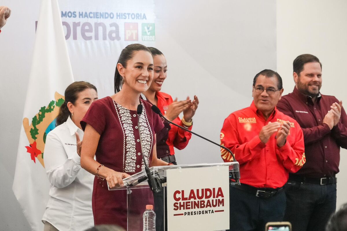 Claudia Sheinbaum en Durango.