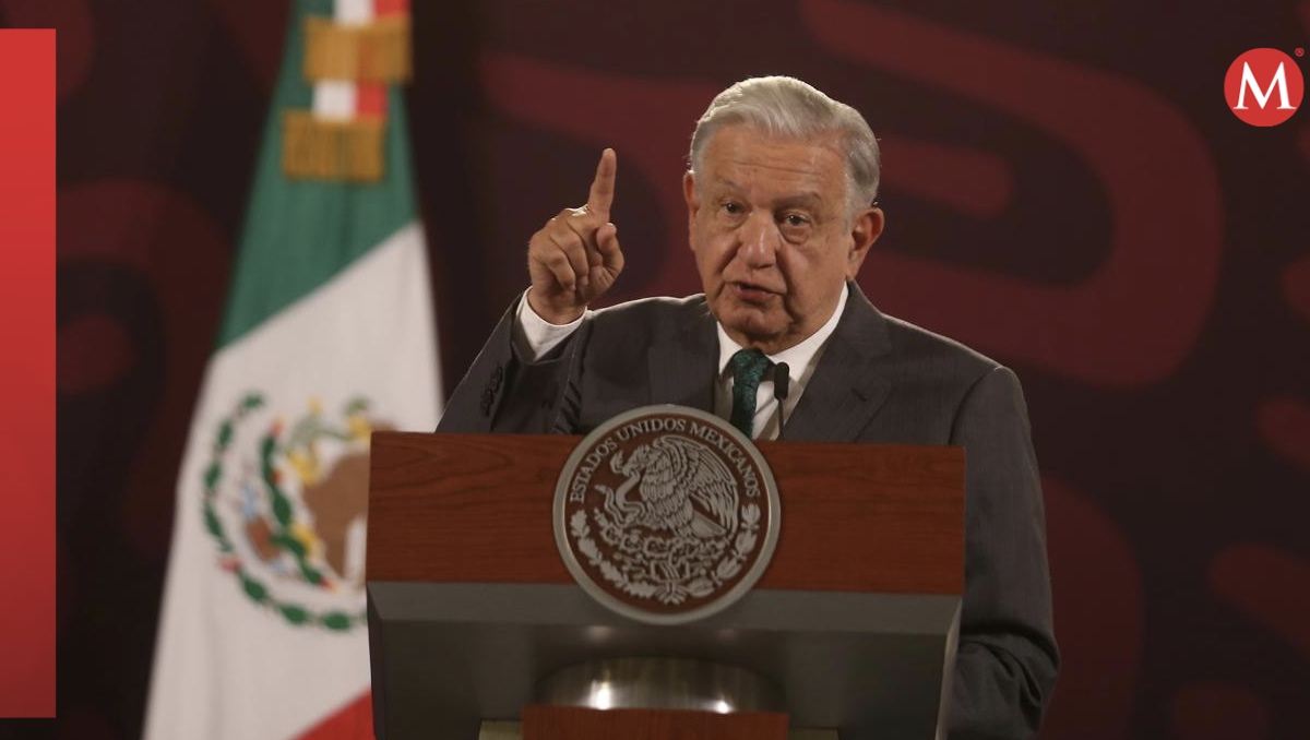 Conferencia mañanera del presidente López Obrador el 21 de mayo en Palacio Nacional. | Jorge Carballo