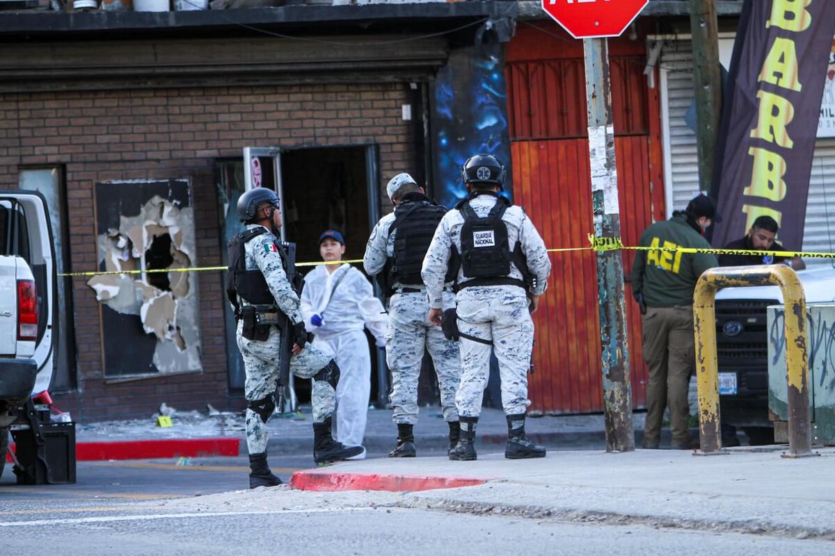 Dos barberías y una carnicería fueron atacadas en Tijuana. | Especial