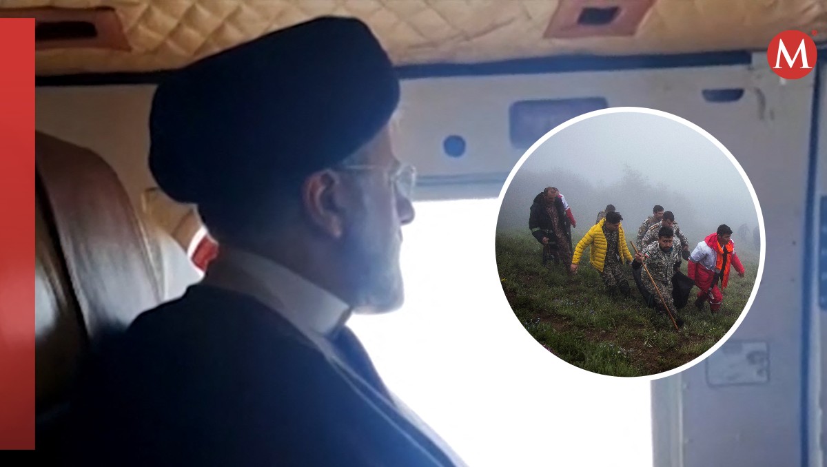 Ebrahim Raisi iba junto a su canciller y otras seis personas. | AFP