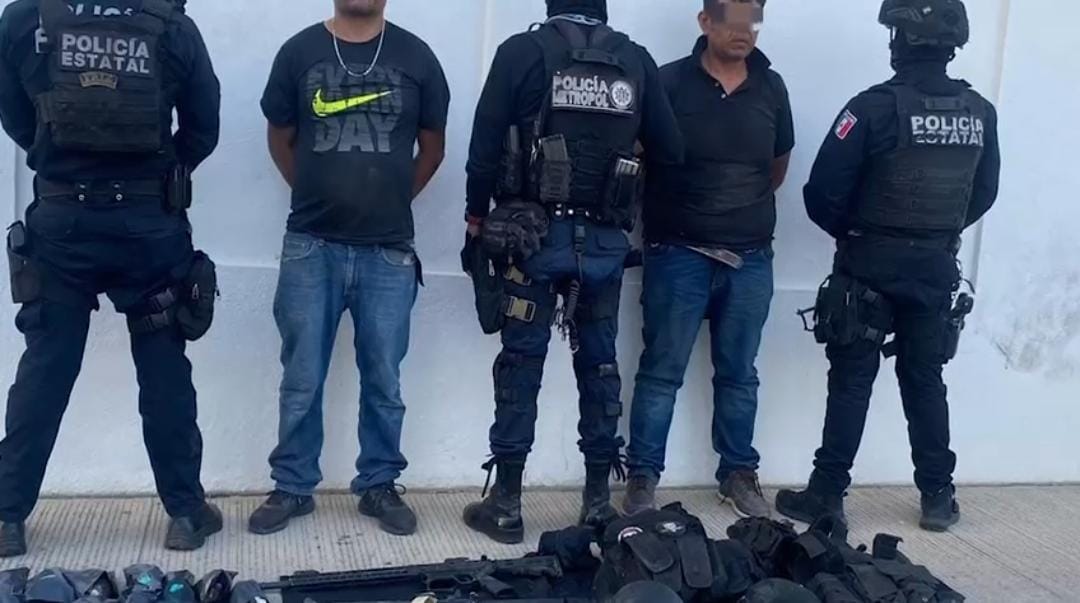 Hay cinco personas detenidas.