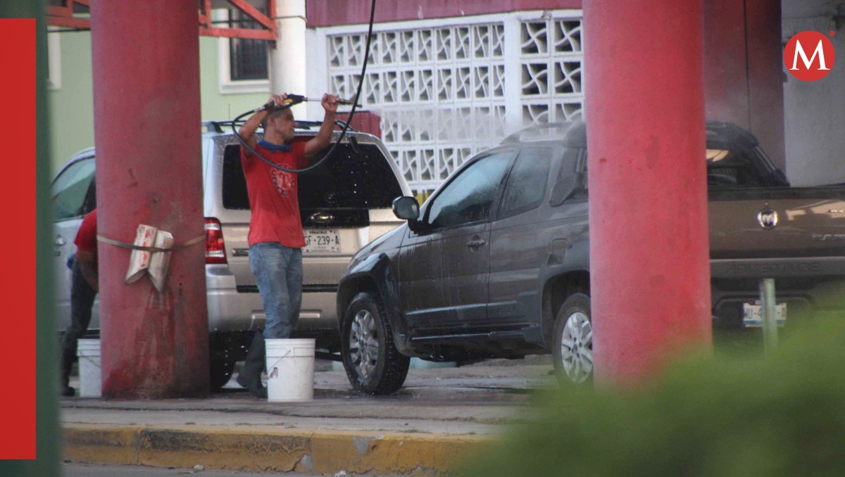 Lavadero de autos. (Sergio Sánchez)