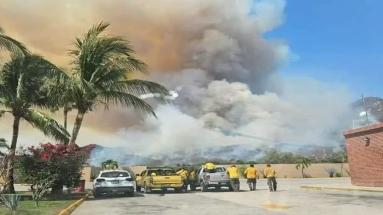 Se registran 5 incendios forestales activos en Manzanillo, Colima