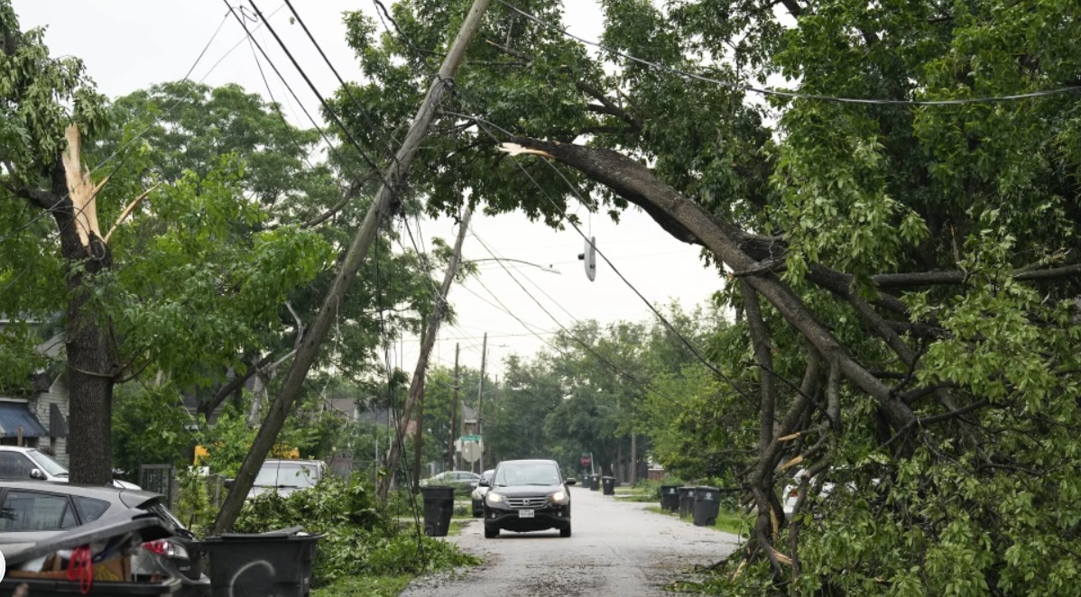 Tormentas en EU. (Foto: AP)