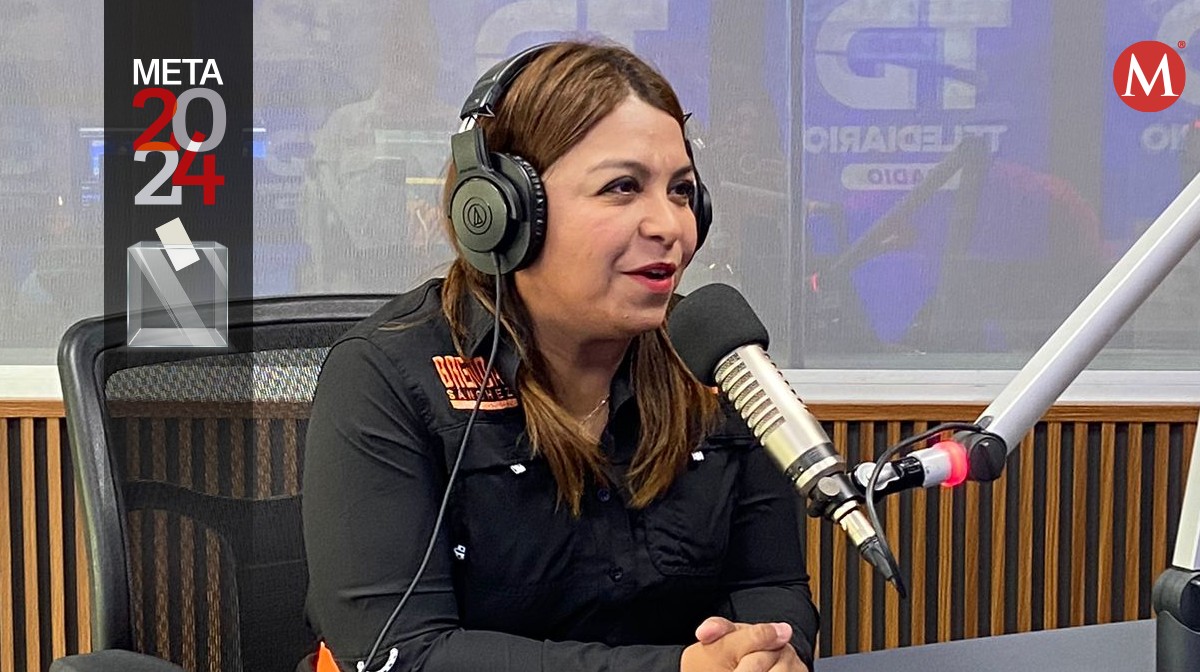 Brenda Sánchez en entrevista. Foto: Especial